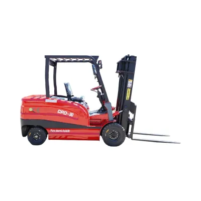 Stivuitor electric 3T duplex 3m cu translatie laterala, baterie Li-ion 60V/100Ah, pornire cu amprenta - imagine 4