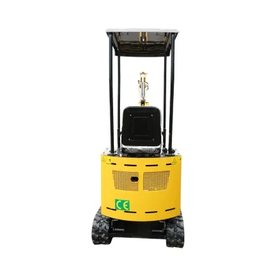 Mini excavator 1T pe senile cu semicabina, motor diesel 10CP, 499cc, adancime sapare 1600mm, 2 cupe incluse 390/960mm - imagine 6