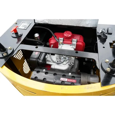 Mini excavator 1T pe senile cu semicabina, motor diesel 10CP, 499cc, adancime sapare 1600mm, 2 cupe incluse 390/960mm - imagine 10