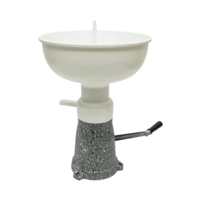 Separator smantana din lapte sau pentru degresat manual, recipient plastic 7L, capacitate 80 L/h - imagine 5