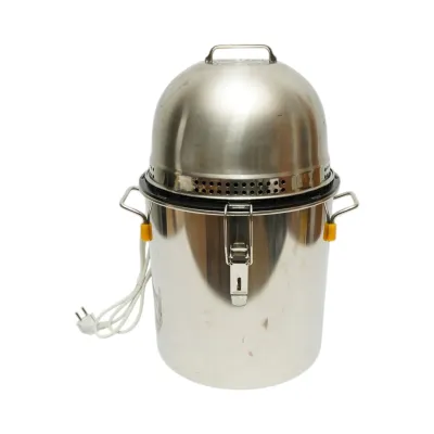 Aparat preparare unt electric profesional 300W, 220V, recipient inox 20L, lama paste tomate inclusa - imagine 3