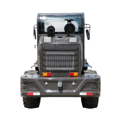 Incarcator frontal articulat WOLA 1T, 4x4, motor diesel 57CP, cupa cu gheara 0.8 m³ THOR - imagine 5