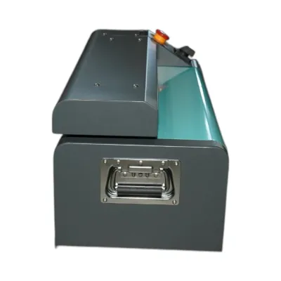 Tocator carton profesional 550mm, 400W, 220V, viteza 5m/min, grosime maxima 10mm Breckner Germany - imagine 5