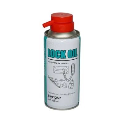 Spray ulei lubrifiant pentru incuietori, yale si lacate 100ml Breckner Germany - imagine 2