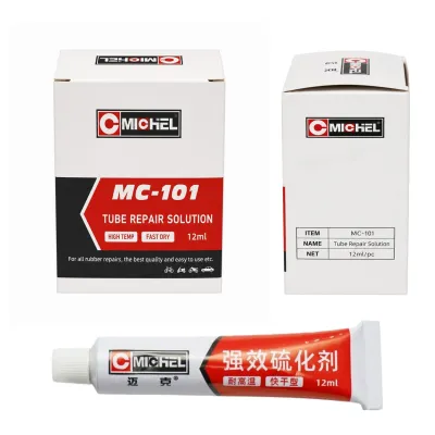 Tub adeziv vulcanizare la rece puternic pentru petice camere de aer 12ml Michel MC-101