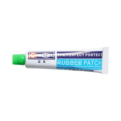 Set 16 petice vulcanizare rotunde 50mm + 1 tub adeziv 20ml pentru camere de aer Michel - imagine 3