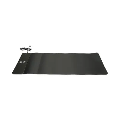 Mouse pad gaming cu incarcare rapida wireless 15W, iluminare LED RGB 15 moduri cu control touch, baza cauciuc antiderapanta, 80x30cm - imagine 2
