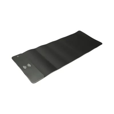 Mouse pad gaming cu incarcare rapida wireless 15W, iluminare LED RGB 15 moduri cu control touch, baza cauciuc antiderapanta, 80x30cm - imagine 3