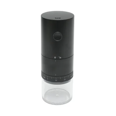 Rasnita electrica de cafea portabila cu acumulator 2000mAh, 30W, reglaj macinare 38 trepte, capacitate 25g/120ml, reincarcabila USB Type-C