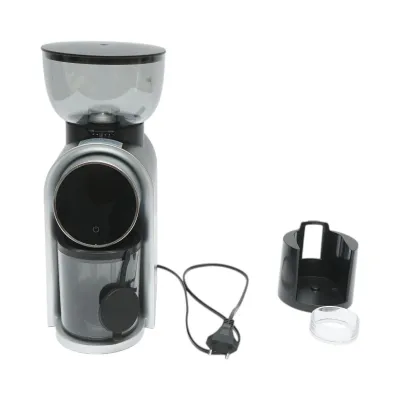Rasnita electrica de cafea automata 150W, 220V, reglaj macinare 25 trepte, afisaj digital touch, bavuri conice, recipient boabe 250g - imagine 2
