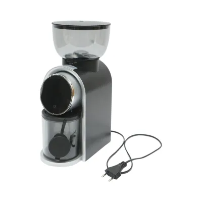 Rasnita electrica de cafea automata 150W, 220V, reglaj macinare 25 trepte, afisaj digital touch, bavuri conice, recipient boabe 250g - imagine 4
