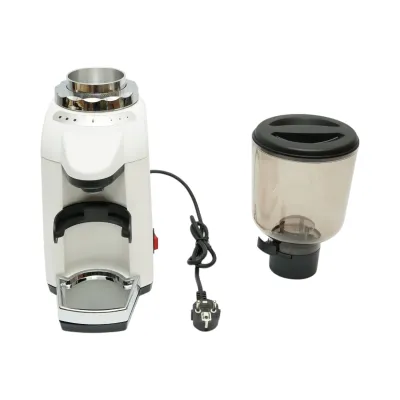 Rasnita electrica de cafea automata 180W, 220V, reglaj macinare 80 trepte, bavuri plate 50mm, recipient boabe 500g - imagine 3