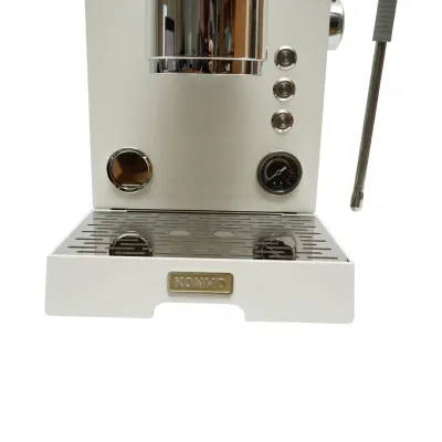 Espressor semi-automat profesional cafea boabe cu rasnita integrata 2950W, 220V, grup dublu, sistem spumare lapte, pompa ULKA 20 bar, rezervor apa 3.5L, conexiune apa retea - imagine 6