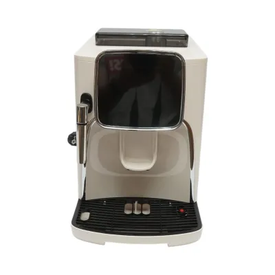 Espressor automat cafea boabe cu rasnita integrata 1450W, 220V, panou digital touch, sistem spumare lapte, presiune 19 bar, rezervor apa 1.7L - imagine 2