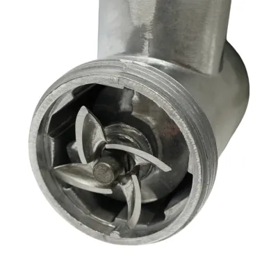 Masina de tocat carne electrica 3000W, 220V, cutit inox, adaptor carnati, 2 site inox 5mm si 7mm incluse Breckner Germany - imagine 8