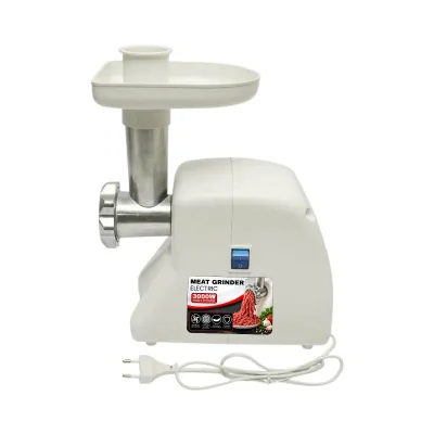 Masina de tocat carne electrica 3000W, 220V, cutit inox, adaptor carnati, 2 site inox 5mm si 7mm incluse Breckner Germany - imagine 2