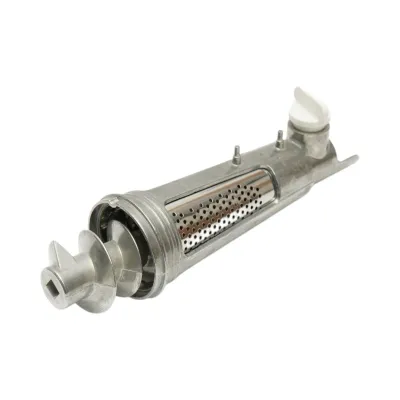 Accesoriu storcator suc de rosii metalic pentru masina de tocat carne - imagine 11