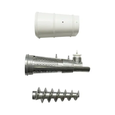 Accesoriu storcator suc de rosii metalic pentru masina de tocat carne - imagine 2