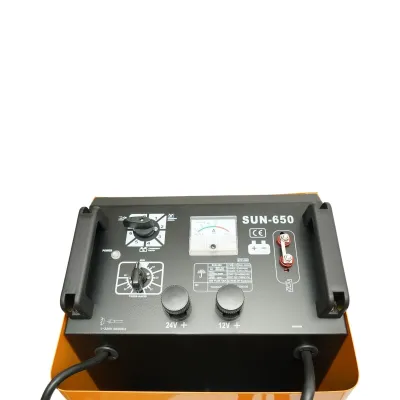 Robot pornire si redresor baterie auto 12V/24V, capacitate 20-1000Ah, pornire 360A, incarcare rapida, curent maxim 70A Breckner Germany - imagine 7