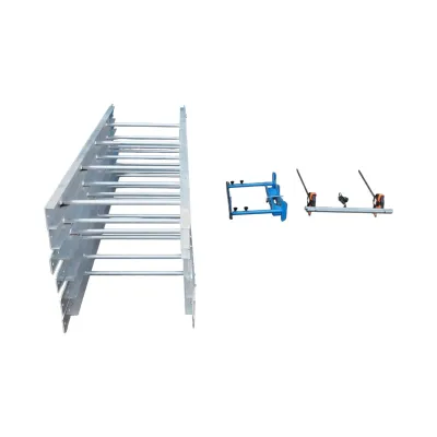 Lift electric 19m pentru ridicare panouri solare fotovoltaice, carucior mobil, telecomanda, sarcina maxima 200kg - imagine 4