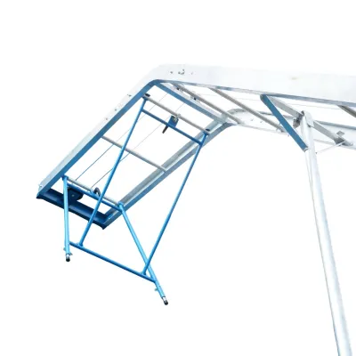 Lift electric 19m pentru ridicare panouri solare fotovoltaice, carucior mobil, telecomanda, sarcina maxima 200kg - imagine 11