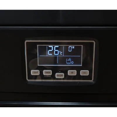 Masina de facut gheata profesionala 40 kg/24h, rezervor apa 3.5L, conexiune apa retea, cos colectare 4kg, autocuratare, afisaj LCD - imagine 12