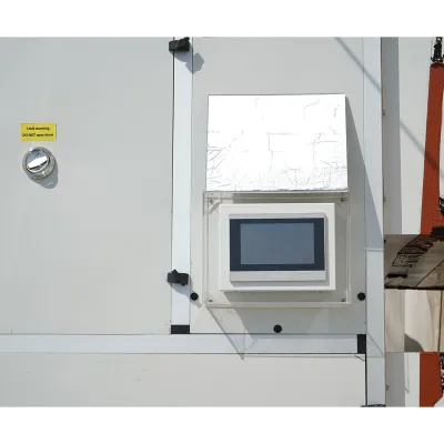 Sistem instalatie climatizare industriala 272.960 BTU, 80kW, 380V, functie incalzire si ventilatie, debit aer 17.500m3/h pentru corturi, hale, depozite 500–750m2 - imagine 8