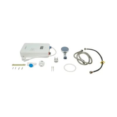 Boiler electric instant apa calda cu dus 220V, 5500W, afisaj digital 30-55°C IPX4 - imagine 2