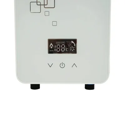 Boiler electric instant apa calda cu dus 220V, 5500W, afisaj digital 30-55°C IPX4 - imagine 7
