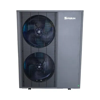 Pompa de caldura aer-apa monobloc 30kW, 380V, 75°C, R290 SPRSUN
