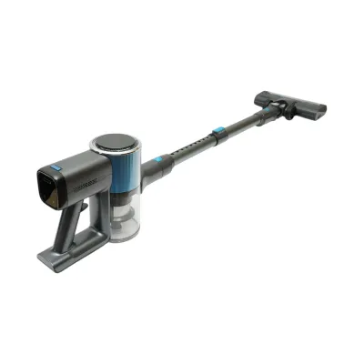 Aspirator vertical fara fir 200W, putere aspirare 30 kPa, baterie 2000mAh, recipient praf 600ml, 3 moduri de aspirare, ecran tactil LED, motor brushless, perie iluminata LED - imagine 6