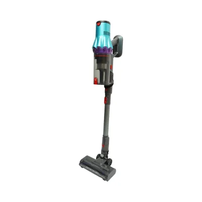 Aspirator vertical fara fir 300W, putere aspirare 35 kPa, baterie 2000mAh, recipient praf 800ml, 3 moduri de aspirare, ecran tactil LED, motor brushless, perie iluminata LED - imagine 4