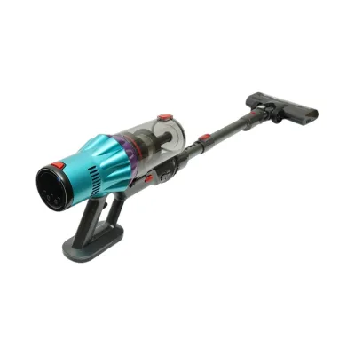 Aspirator vertical fara fir 300W, putere aspirare 35 kPa, baterie 2000mAh, recipient praf 800ml, 3 moduri de aspirare, ecran tactil LED, motor brushless, perie iluminata LED - imagine 6