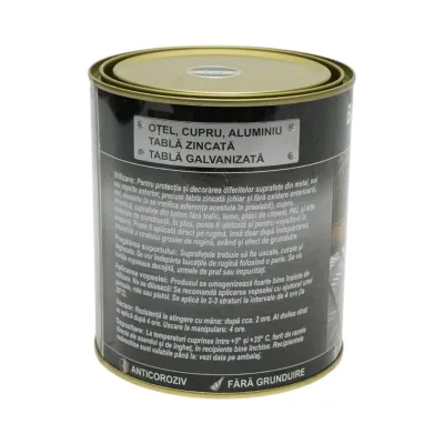 Vopsea email anticoroziva 3 in 1 verde John Deere pentru metal 750g, direct pe rugina, pe baza de apa Breckner Germany - imagine 3