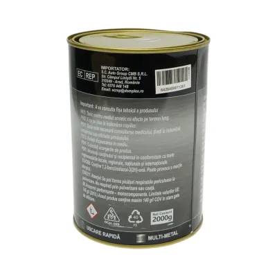 Vopsea email anticoroziva 3 in 1 rosu imperial pentru metal 2kg, direct pe rugina, pe baza de apa Breckner Germany - imagine 4