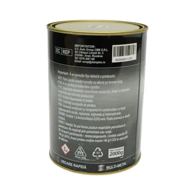 Vopsea email anticoroziva 3 in 1 verde John Deere pentru metal 2kg, direct pe rugina, pe baza de apa Breckner Germany - imagine 4