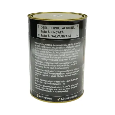 Vopsea email anticoroziva 3 in 1 verde John Deere pentru metal 2kg, direct pe rugina, pe baza de apa Breckner Germany - imagine 3