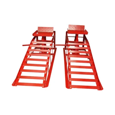 Set rampe auto metalice hidraulice 1140x350x240mm, sarcina maxima 2T - imagine 4