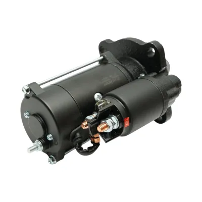 Electromotor 12V, 3.2kW, Z=10 Massey Ferguson, Ursus, Caterpillar, Claas, Gigant, Senator, Eicher, Hanomag D, Haulamatic 4, Hydra-Mac, Aveling-Barford AM cod OEM S1395, AZE4249 - imagine 4