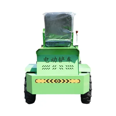 Mini incarcator frontal electric articulat 4x4, 2 motoare brushless 2200W, baterie 60V/70Ah, capacitate ridicare 400kg, latime cupa 1000mm Breckner Germany - imagine 5