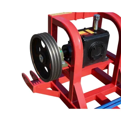 Cadru metalic pompa apa centrifuga WK85, WK86, WK87 cu suport motor, reductor, transmisie pe curea, prindere in 3 puncte si cardan inclus - imagine 12
