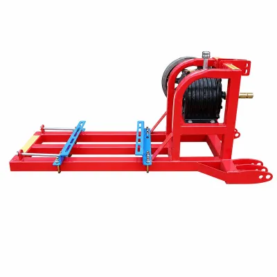 Cadru metalic pompa apa centrifuga WK88 cu suport motor, reductor, transmisie pe curea, prindere in 3 puncte si cardan inclus - imagine 5