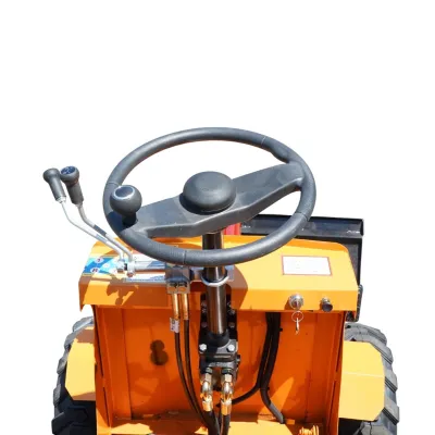 Mini incarcator frontal articulat 4x4, motor diesel 18CP, capacitate ridicare 400kg, latime cupa 1000mm Breckner Germany - imagine 7
