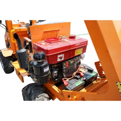 Mini incarcator frontal articulat 4x4, motor diesel 32CP, capacitate ridicare 500kg, latime cupa 1000mm Breckner Germany - imagine 11