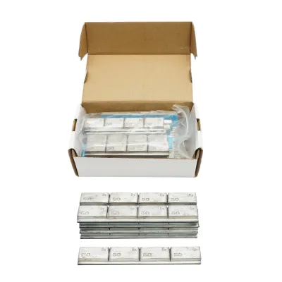 Contragreutati autoadezive plumb echilibrare roti camioane, utilaje, autobuze Pb 50g (50gx4 buc) 20 benzi/cutie Breckner Germany