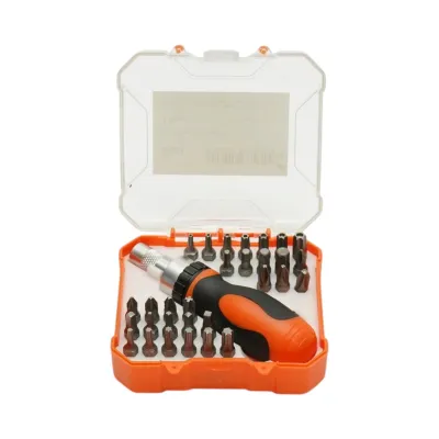 Set surubelnita cu clichet si biti imbus, torx, PH, PZ 31 piese Cr-V