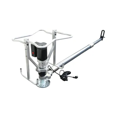 Masina electrica infiletat suruburi de fundatie elicoidale 220V, 2920W, cuplu 5300Nm pentru montaj la sol structuri panouri solare fotovoltaice Breckner Germany - imagine 5