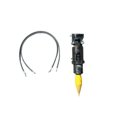 Despicator lemne conic hidraulic pentru mini excavator 0.8-2.5 tone - imagine 4