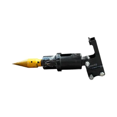 Despicator lemne conic hidraulic pentru mini excavator 0.8-2.5 tone - imagine 2