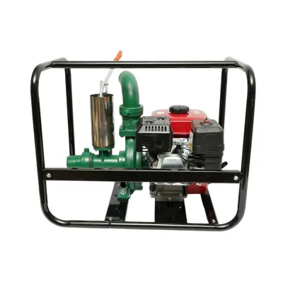 Motopompa pe benzina 7.5CP, 4T 212cc, 3 toli, debit 60m3/h, amorsare manuala, adancime aspiratie 8m, inaltime pompare 30m Breckner Germany - imagine 4
